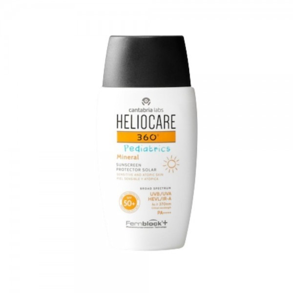 Heliocare 360º Pediatrics Mineral SPF 50+  Fotoprotección Mineral Avanzada para Piel Sensible Infantil