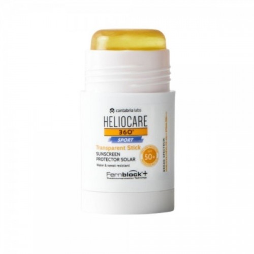 Heliocare 360º SPORT Transparent Stick SPF 50+  Fotoprotección Facial Deportiva