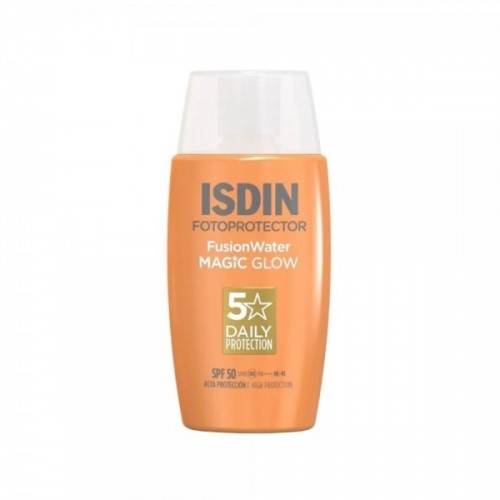 Fusion Water MAGIC Glow SPF 50  Fotoprotector facial con efecto glow ISDIN