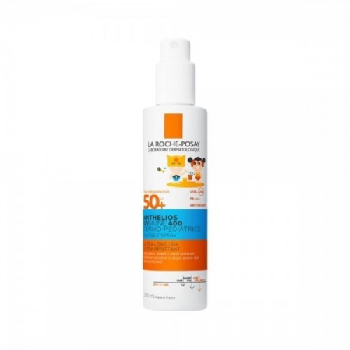 ANTHELIOS UVMUNE 400 Dermo-Pediatrics Spray Invisible SPF50+  Protección solar para piel con tendencia atópica en niños