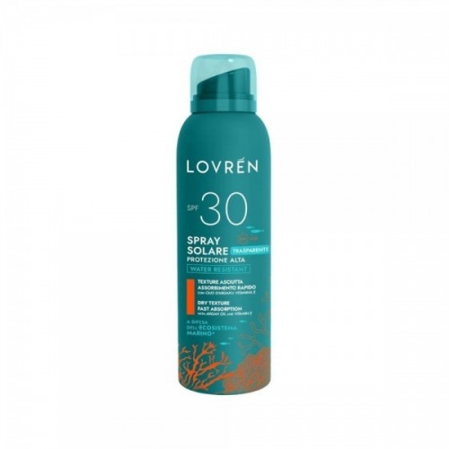 Lovrén Protector Solar en Spray SPF30 Alta Protección  150 ml