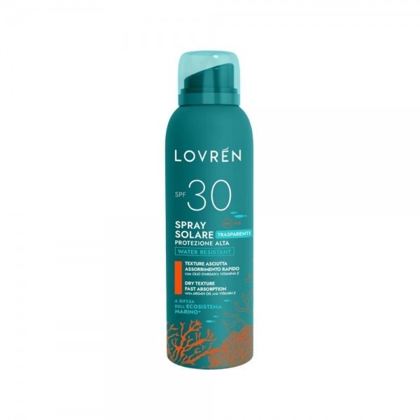 Lovrén Protector Solar en Spray SPF30 Alta Protección  150 ml