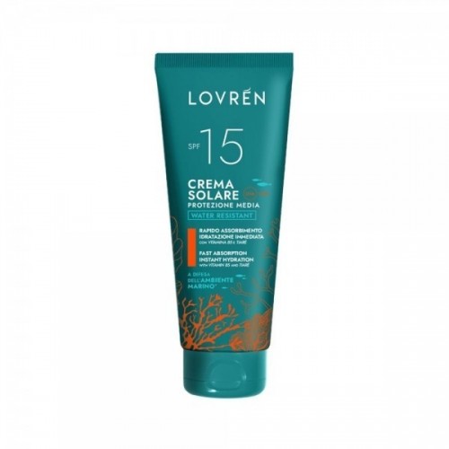 Lovrén Crema Solar SPF15  Protección Moderada e Hidratación Profunda 100 ml