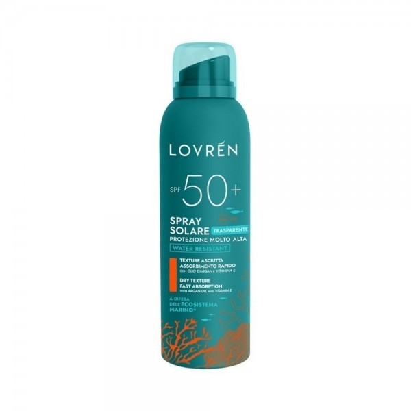 Lovrén Solaire Spray Transparente SPF50+  Protección Muy Alta 150 ml