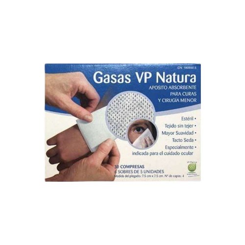 VP NATURA GASA 30 COMPRESAS