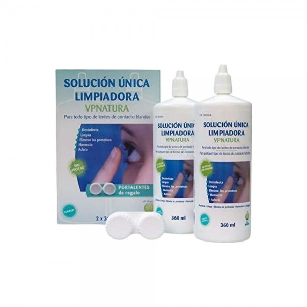 VP NATURA SOLUCION UNICA HIDRATANTE LENTILLAS 2X60ML