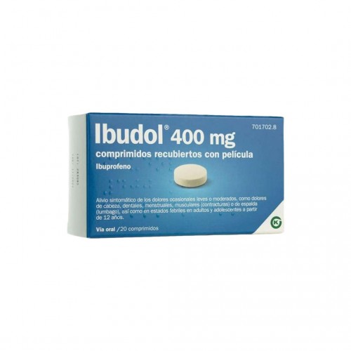 Ibudol 400 mg 20 Comprimidos