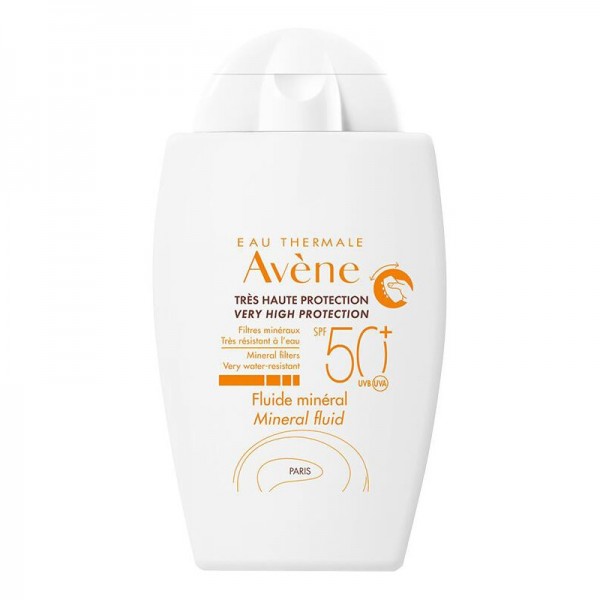 AVENE SPF 50+ FLUIDO MINERAL INCOLORO 40 ML