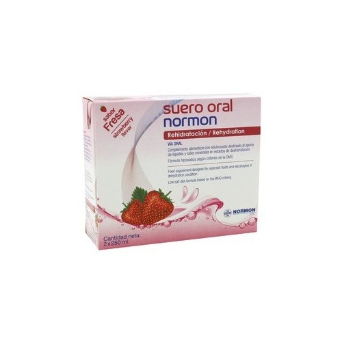 SUERO ORAL FRESA 250 ML 2 U NORMON