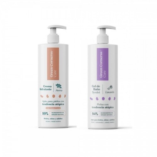GREEN CORNERSS PACK CREMA HIDRATANTE+GEL DE BAÑO 50% OFF