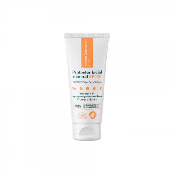 GREEN CORNERSS  PROTECTOR FACIAL MINERAL SPF 50 1 TUBO 50 ML