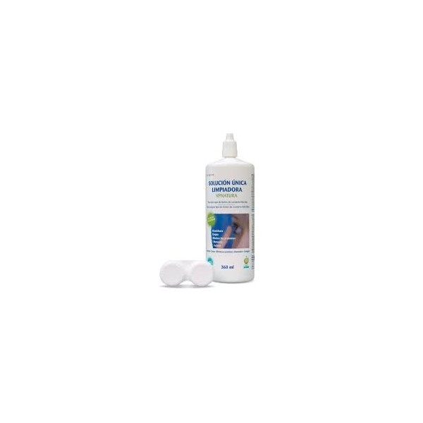VP NATURA SOLUCION UNICA HIDRATANTE LENTES DE CONTACTO BLANDAS 2X360 ML + PORTALENTES