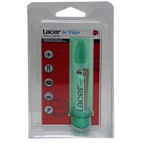 LACER CEPILLO DENTAL ADULTO  VIAJE + PASTA
