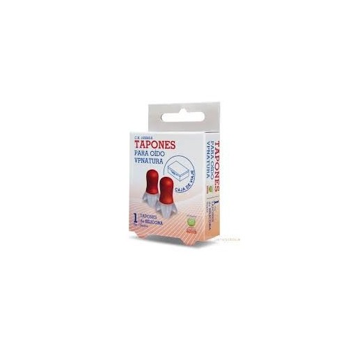 VP NATURA TAPONES OIDO DE SILICONA 1 PAR SUAVE