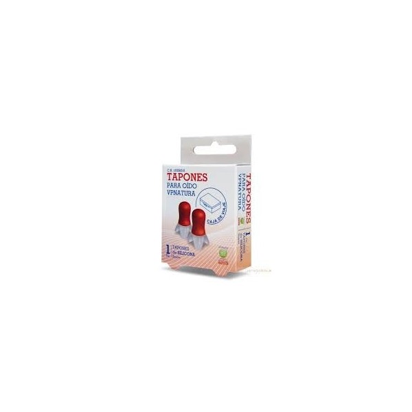 VP NATURA TAPONES OIDO DE SILICONA 1 PAR SUAVE