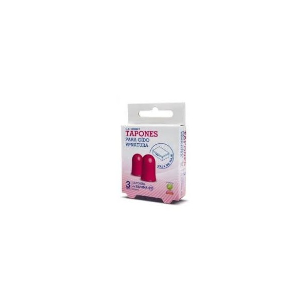 VP NATURA TAPONES DE SILICONA 3 PAR MOLDEABLES