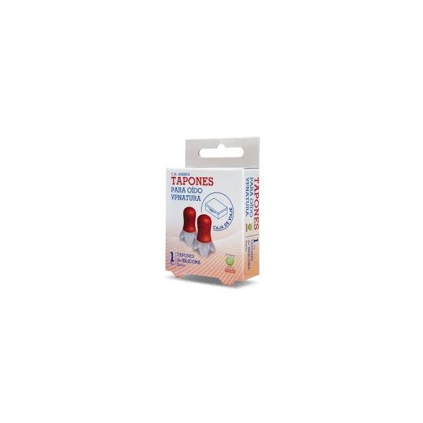 VP NATURA TAPONES OIDO DE ESPUMA 3 PAR CILINDRICO