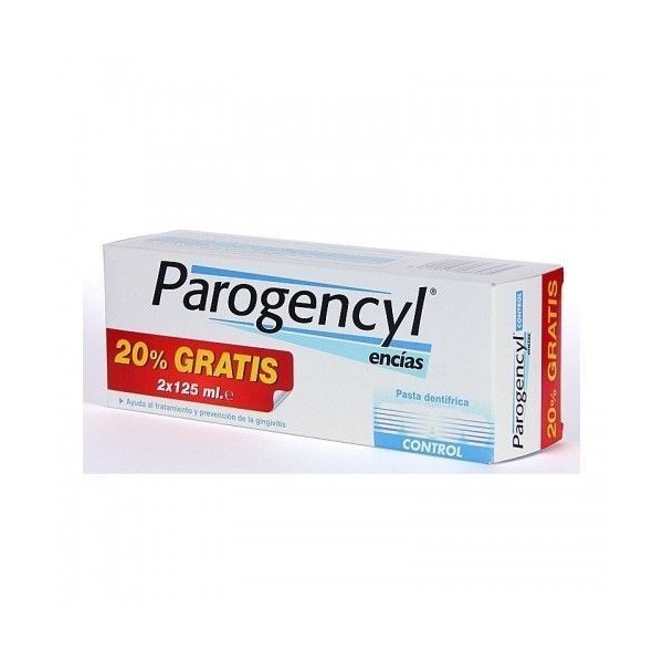 PAROGENCYL CONTROL ENCIAS DUPLO 125  ML PASTA .