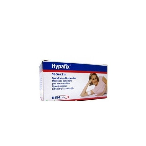 HYPAFIX GASA ADHESIVA PARA FIJACION DE APOSITOS 10 CM X  2 M .