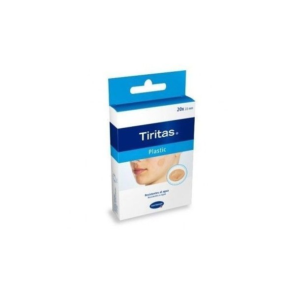 HARTMANN TIRITAS PLASTIC REDONDAS 22 MM 20 U