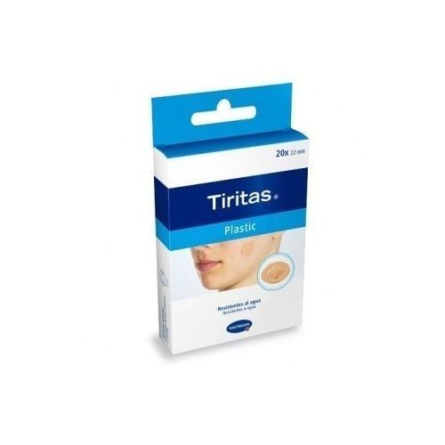 HARTMANN TIRITAS PLASTIC REDONDAS 22 MM 20 U