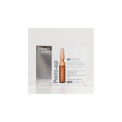 MARTIDERM PHOTO AGE REPARADORA 2 ML 10 AMP ( GRIS)
