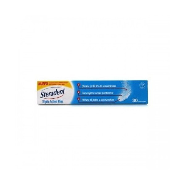 RECKITT STERADENT TRIPLE ACCION PLUS 60 + 30  COMP