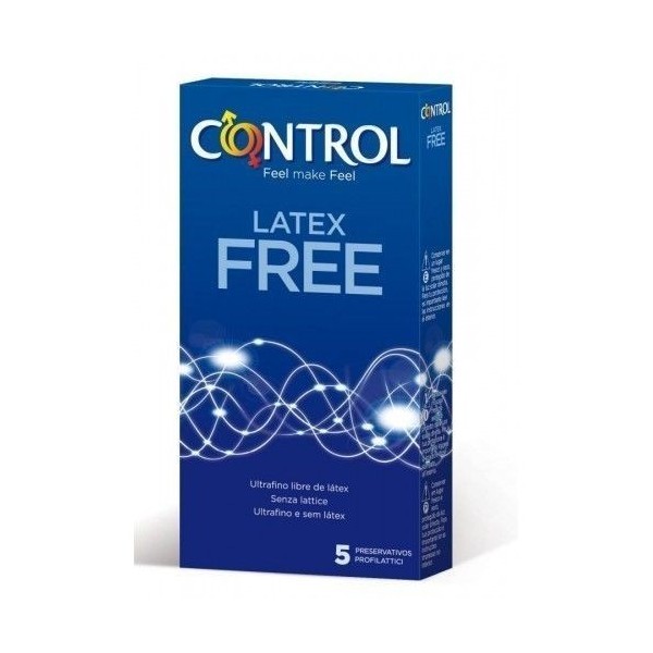 CONTROL ADAPTA FREE DE POLIURETANO PRESERVATIVO 5 U