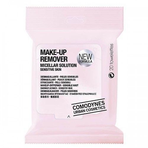 COMODYNES MECELAR CLEANSER SENSITIVE 20 TOALL(ROSAS)