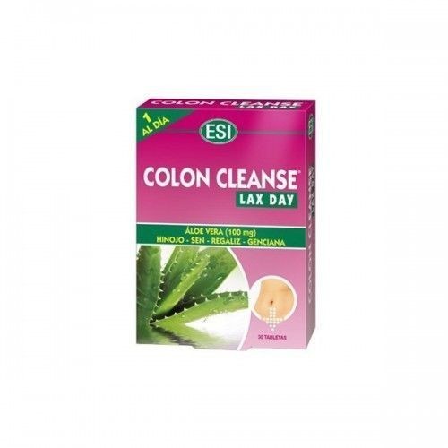 ESI COLON CLEANSE ALOE VERA 30 TAB (ROSA)