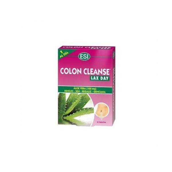 ESI COLON CLEANSE ALOE VERA 30 TAB (ROSA)