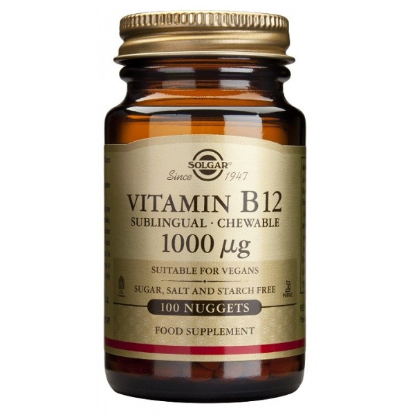 SOLGAR VITAMINA B12 1000 MCG 250 COMP MAST