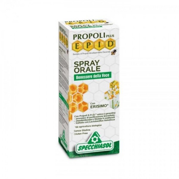 (BAJA)SPECCHIASOL EPID PROPOLIS SPRAY ORAL ERISIMO 15 ML