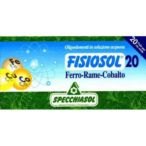 FISIOSOL 12 FOSFORO 20 VIALES SPECCHIASOL