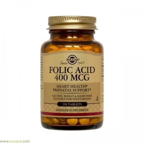 SOLGAR ACIDO FOLICO 400 MCG 100 COMP
