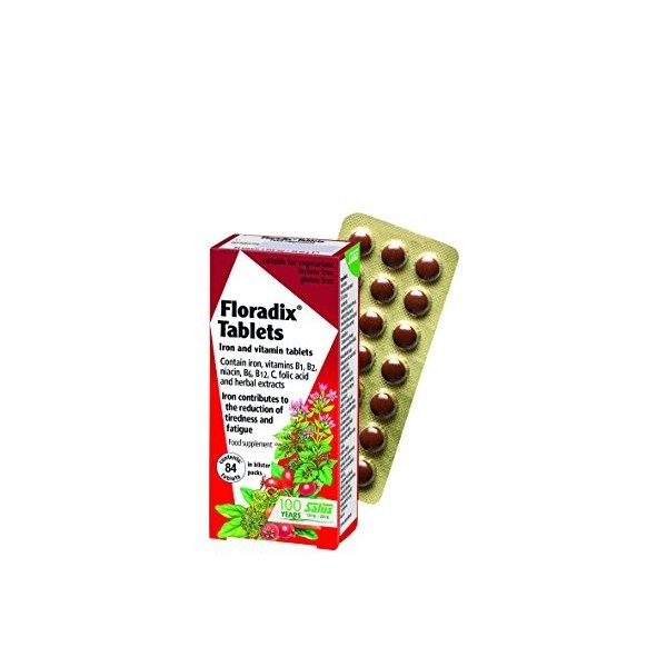 FLORADIX HIERRO + VITAMINAS 84 COMP .
