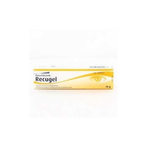 RECUGEL HIDRATACION S OCULAR 10 G