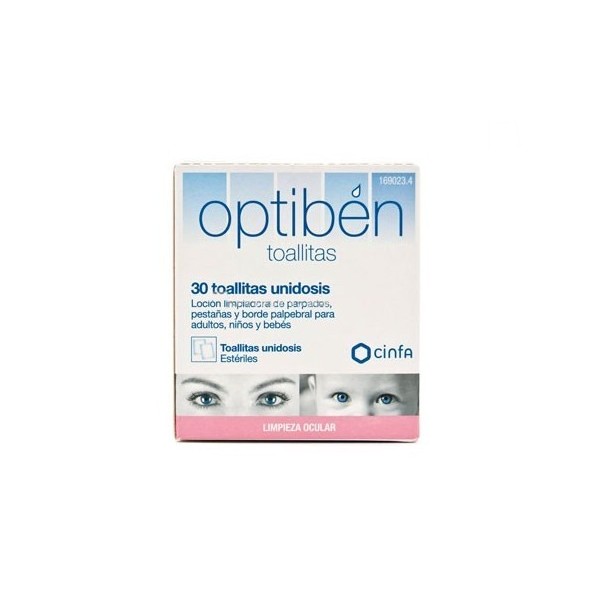 OPTIBEN 30 TOALLITAS UNIDOSIS