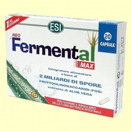 ESI FERMENTAL MAX 20 CAPSULAS