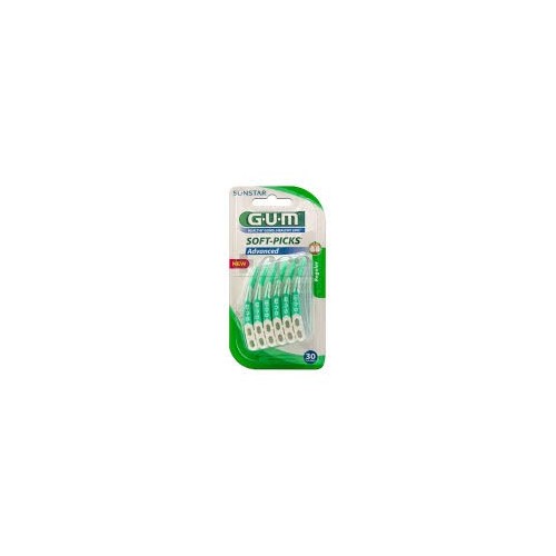 GUM SOFT PICKS ADVANCED REGULAR 30 U (650)