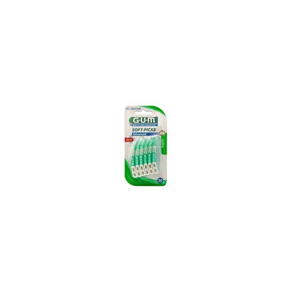 GUM SOFT PICKS ADVANCED REGULAR 30 U (650)