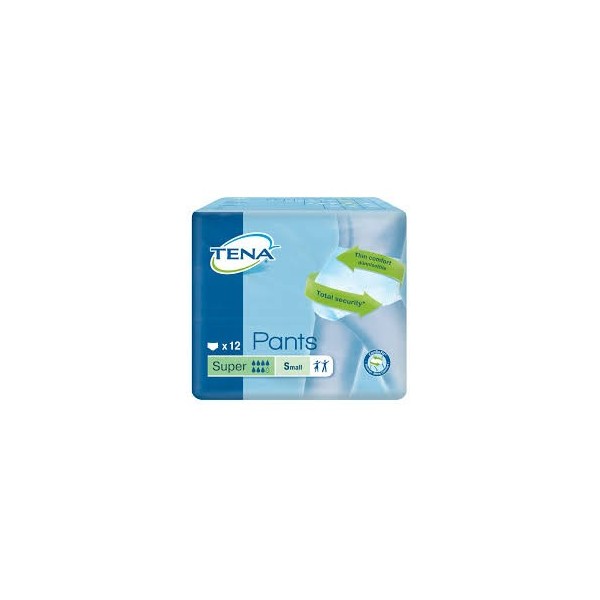 TENA PANTS SUPER MD 12 UN