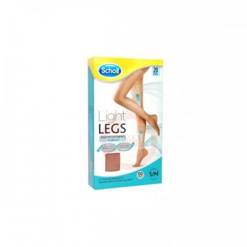 DR. SCHOLL LIGHT LEGS 20DEN TALLA M CLARO