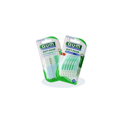 GUM SOFT PICKS ADVANCED SMALL 30 UDS (649)