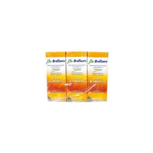 CASEN BIORALSUERO NARANJA BRICKS 3 X 200 ML