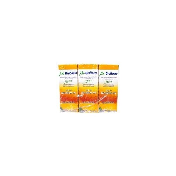 CASEN BIORALSUERO NARANJA BRICKS 3 X 200 ML