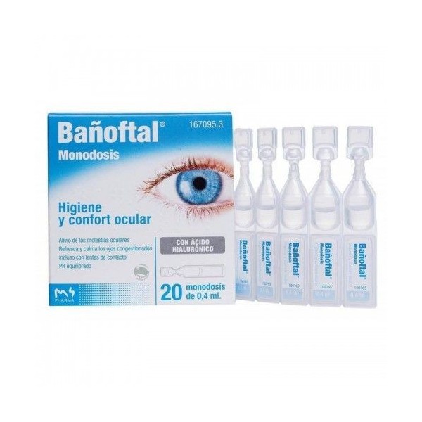 BAÑOFTAL 20 MONODOSIS 0,4 ML