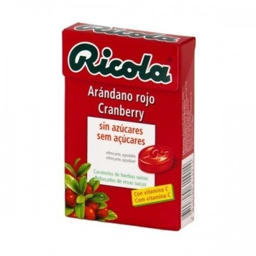 DIAFARM RICOLA CARAMELOS ARANDANO ROJO 50 G