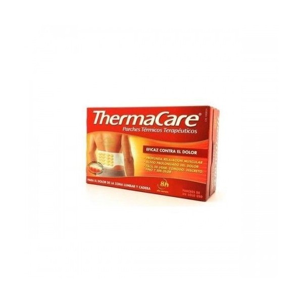 BAJA NO EXISTE PFIZER THERMACARE ZONA LUMBAR Y CADERA PARCHES TERMICOS 4 PARCHES