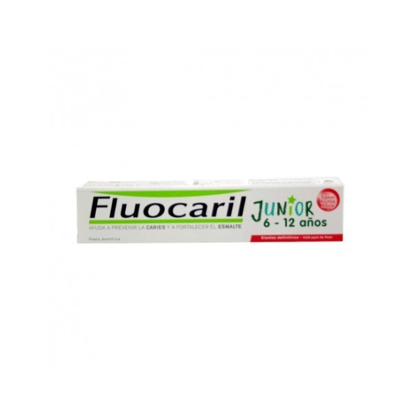 FLUOCARIL JUNIOR 6-12 AÑOS 75 ML FRUTOS ROJOS .